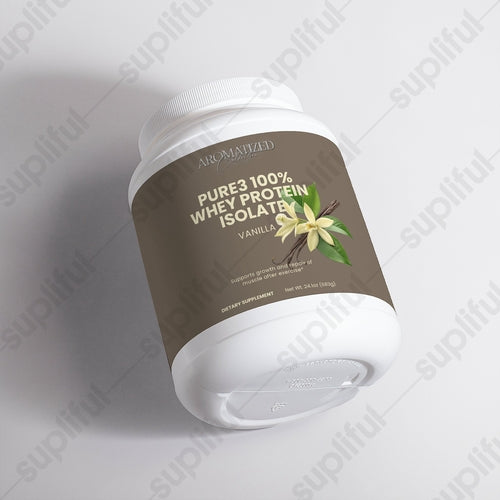 Pure3 100% Whey Protein Isolate (Vanilla)